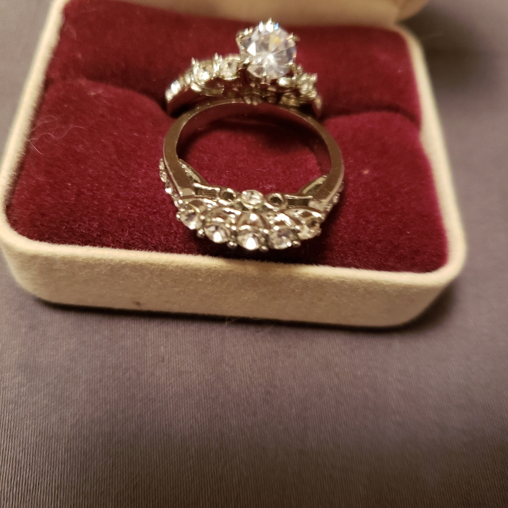 Bridal ring set - Picture 2 of 2